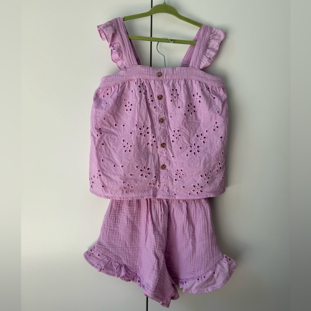 Girls Tank and Short 2 Piece Set